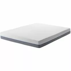 BELIANI Matelas En Mousse Blanc 160x200 - Blanc
