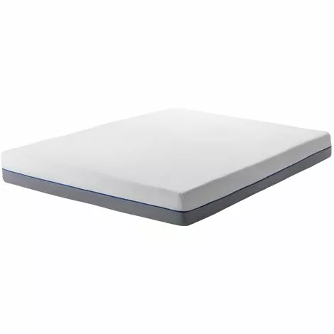 BELIANI Matelas En Mousse Blanc 160x200 - Blanc 1 BELIANI Matelas En Mousse Blanc 160x200 - Blanc
