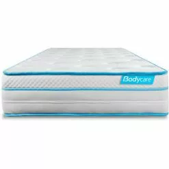 BODYCARE Matelas BODYZONE+ 90x190 Ressorts Ensachés, Visco 5 Zones Ultra épaisseur