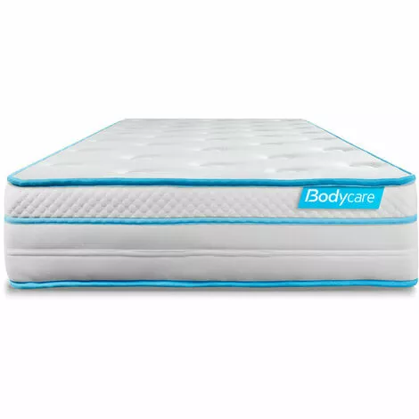 BODYCARE Matelas BODYZONE+ 90x190 Ressorts Ensachés, Visco 5 Zones Ultra épaisseur 1 BODYCARE Matelas BODYZONE+ 90x190 Ressorts Ensachés, Visco 5 Zones Ultra épaisseur