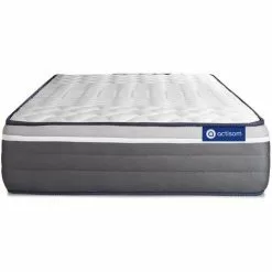 ACTISOM Matelas 90x190 Latex+Mémoire De Forme Maxi épaisseur 7zones De Confort