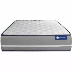 ACTISOM Matelas Ressorts Ensachés ACTIFLEX PUR 90x200cm 3zones De Confort