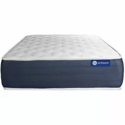 ACTISOM Matelas Ressorts Ensachés Et Mémoire De Forme ACTIFLEX SLEEP 90x190 5zones De Confort