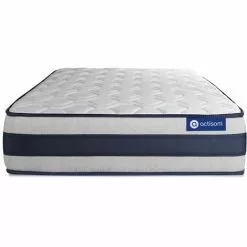 ACTISOM Matelas Ressorts Ensachés Et Mémoire De Forme ACTIFLEX ERGO 90x190 Cm Maxi épaisseur 5zones De Confort