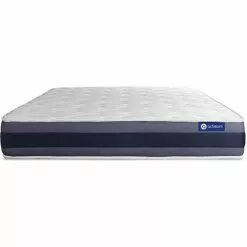 ACTISOM Matelas Ressorts Ensachés+Mémoire De Forme ACTIFLEX MORPHO 140x200 Maxi épaisseur 5zones De Confort
