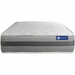 ACTISOM Matelas Mémoire De Forme 90x190 Cm Maxi épaisseur 5zones De Confort