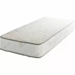 KING OF DREAMS Super Matelas 70x190 Trés Ferme Mousse Poli Lattex Indéformable - Face Laine Merinos 100% -Tissu à L'Aloé Vera - 23 Cm -Matelas Boutique 14285794 3