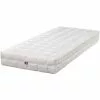KING OF DREAMS Natural Matelas 90x190 Souple En Latex Naturel 80 Kg/m3 - DEHOUSSABLE - 21 Cm - Compatible Literies électriques
