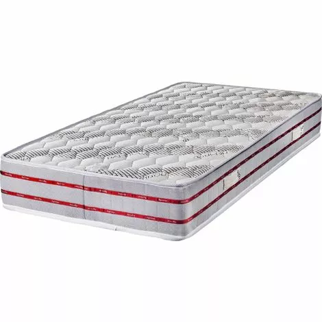 KING OF DREAMS Bamboo Matelas 80x200 Tissu - Trés Ferme + Oreiller à Mémoire De Forme OFFERT Valeur 89 Û 1 KING OF DREAMS Bamboo Matelas 80x200 Tissu - Trés Ferme + Oreiller à Mémoire De Forme OFFERT Valeur 89 Û