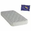 KING OF DREAMS Matelas 130x190 Mousse Poli Lattex Indéformable Tissu Strech Trés Résistant - Hauteur 15 Cm - Soutien Trés Ferme - Orthopédique TECHNO15