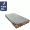 NUITS D'OR Matelas 20 Cm Pour Sommier Electrique Ou Mécanique Soutien Trés Ferme 70x190 Mousse Mémoire De Forme 55 Kg/m3 + Oreiller à Mémoire De Forme OFFERT Valeur 89 Û Up&down Visco