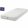 KING OF DREAMS Matelas 80x200 Avec Latex Naturel 80 Kg/m3 DEHOUSSABLE - 21 Cm - Ferme + Protège Matelas OFFERT Natural Latex