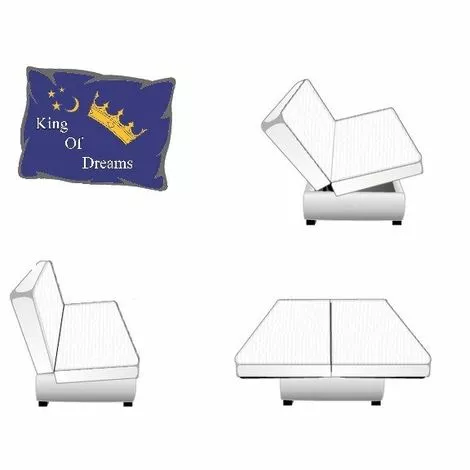 KINGOFDREAMS Matelas Clic Clac 130x190 Latex Naturel De Densité 80 Kg/m3 Et Mousse Poli Lattex Indéformable Tissu Strech Trés Résistant - Hauteur 10 Cm - Soutien Ferme + Protège Matelas OFFERT 130x190 GOLD10 5 KINGOFDREAMS Matelas Clic Clac 130x190 Latex Naturel De Densité 80 Kg/m3 Et Mousse Poli Lattex Indéformable Tissu Strech Trés Résistant - Hauteur 10 Cm - Soutien Ferme + Protège Matelas OFFERT 130x190 GOLD10 – Image 5
