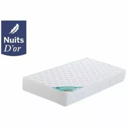 NUITS D'OR Matelas 90x200 Mousse Haute Résilience Densité 35 Kg/m3 - Hauteur 21 Cm - Soutien Ferme + Protège Matelas OFFERT Goodnight 90 200 -Matelas Boutique 14288161 3