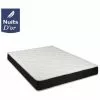NUITS D'OR Lot De 2 Matelas 80x190 Latex Haute Résilience 80 Kg/m3 + Aertech - Epaisseur 20 Cm - Soutien Ferme - Hypoallergénique + 2 Protèges Matelas OFFERTS 80 190