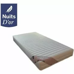 NUITS D'OR Matelas 20 Cm 90x200 Soutien Ferme Mousse Mémoire De Forme 55 Kg/m3 + Oreiller à Mémoire De Forme + Protège Matelas OFFERT Up&down Visco 90 200 7 NUITS D'OR Matelas 20 Cm 90x200 Soutien Ferme Mousse Mémoire De Forme 55 Kg/m3 + Oreiller à Mémoire De Forme + Protège Matelas OFFERT Up&down Visco 90 200 -Matelas Boutique 14289547 3