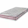 KING OF DREAMS Matelas 80x200 Tissu Bambou Mousse Poli Lattex Indéformable - Hauteur 24 Cm - Soutien Trés Ferme - Orthopédique Bamboo 80 200
