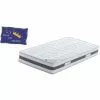 KING OF DREAMS Matelas 70x190 Mémoire De Forme + 23 CM + Poli Lattex Indéformable Trés Ferme + Oreillers Mémoire + Protèges Matelas OFFERTS