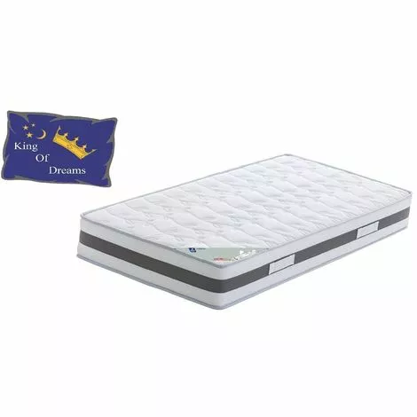KING OF DREAMS Matelas 70x190 Mémoire De Forme + 23 CM + Poli Lattex Indéformable Trés Ferme + Oreillers Mémoire + Protèges Matelas OFFERTS 1 KING OF DREAMS Matelas 70x190 Mémoire De Forme + 23 CM + Poli Lattex Indéformable Trés Ferme + Oreillers Mémoire + Protèges Matelas OFFERTS