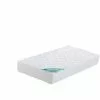 NUITS D'OR Matelas 90X200 Latex 80 Kg/m3 + Aertech 35 Kg/m3 - 20 CM - Accueil Moelleux - Soutien Ferme + Oreiller à Mémoire De Forme + Protège Matelas OFFERT Nuits De Rve 90 200