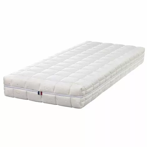 NUITS D'OR Matelas 140x190 Mousses Latex + Aertech - Soutien Trés Ferme - 7 Zones De Confort - Epaisseur 21 Cm + Protège Matelas OFFERT 140 190 1 NUITS D'OR Matelas 140x190 Mousses Latex + Aertech - Soutien Trés Ferme - 7 Zones De Confort - Epaisseur 21 Cm + Protège Matelas OFFERT 140 190