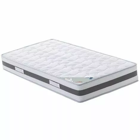 LITERIEJULIEN Matelas Mémoire De Forme 60 Kg/m3 + Alése 80x190 X 23 Cm Ferme - 7 Zones De Confort - Noyau Poli Lattex HR Derniére Génération - Trés Respirant 1 LITERIEJULIEN Matelas Mémoire De Forme 60 Kg/m3 + Alése 80x190 X 23 Cm Ferme - 7 Zones De Confort - Noyau Poli Lattex HR Derniére Génération - Trés Respirant