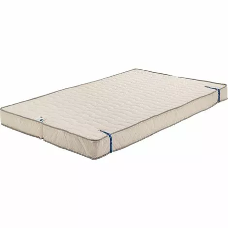 LITERIEJULIEN Matelas Ferme Pour Tous Clic Clac 120x190 X 15 Cm + Oreiller Visco - Découpe Assise 60 Cm - 5 Zones De Confort - Noyau Poli Lattex HR Derniére Génération - Trés Respirant 2 LITERIEJULIEN Matelas Ferme Pour Tous Clic Clac 120x190 X 15 Cm + Oreiller Visco - Découpe Assise 60 Cm - 5 Zones De Confort - Noyau Poli Lattex HR Derniére Génération - Trés Respirant – Image 2