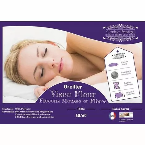 LITERIE JULIEN Matelas Trés Ferme Pour Tous Clic Clac 130x200 X 15 Cm + Oreiller Visco Avec Mémoire De Forme Sur Face Hiver - Découpe Assise 70 Cm - 5 Zones De Confort - Face été Et Noyau Poli Lattex HR Derniére Génération - Trés Respirant 4 LITERIE JULIEN Matelas Trés Ferme Pour Tous Clic Clac 130x200 X 15 Cm + Oreiller Visco Avec Mémoire De Forme Sur Face Hiver - Découpe Assise 70 Cm - 5 Zones De Confort - Face été Et Noyau Poli Lattex HR Derniére Génération - Trés Respirant – Image 4