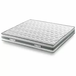 LITERIE JULIEN Matelas Mémoire De Forme 60 Kg/m3 + Alése 70x190 X 21 Cm Ferme + Oreiller Visco - 7 Zones De Confort - Noyau Aertech+ 35 Kg/m3 HR Derniére Génération - Trés Respirant