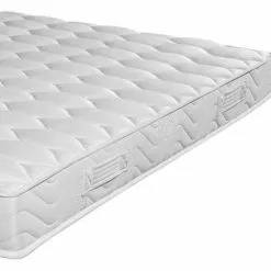 EBAC LITERIE Matelas Montana 160x200 - Mousse - Hauteur 18 Cm - Soutien 3 Zones Confort - Blanc/Ecru/Ivoire -Matelas Boutique 14371538 4
