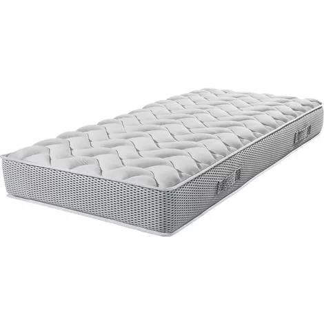 EBAC LITERIE Matelas Maryland 80x200 - Mousse - Hauteur 20 Cm - Soutien 3 Zones Confort - Blanc/Ecru/Ivoire 1 EBAC LITERIE Matelas Maryland 80x200 - Mousse - Hauteur 20 Cm - Soutien 3 Zones Confort - Blanc/Ecru/Ivoire