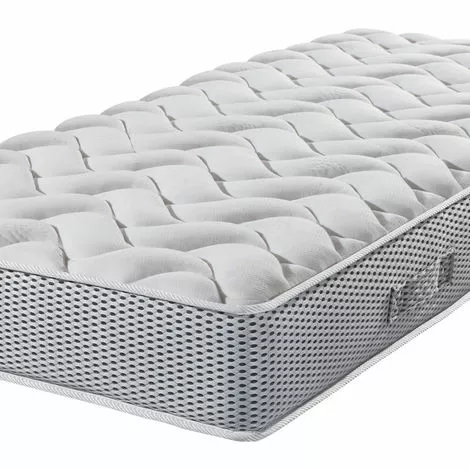 EBAC LITERIE Matelas Maryland 80x200 - Mousse - Hauteur 20 Cm - Soutien 3 Zones Confort - Blanc/Ecru/Ivoire 2 EBAC LITERIE Matelas Maryland 80x200 - Mousse - Hauteur 20 Cm - Soutien 3 Zones Confort - Blanc/Ecru/Ivoire – Image 2