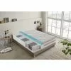 ILOVESLEEP Matelas 80x200 à Ressorts Ensachés - Mémoire De Forme - à 9 Zones Avec Revêtement Amovible Haut 25 Cm Modèle Parigi
