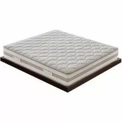 ILOVESLEEP Matelas 80x200 à Ressorts Ensachés - Mémoire De Forme - à 9 Zones Avec Revêtement Amovible Haut 25 Cm Modèle Parigi -Matelas Boutique 15141556 3