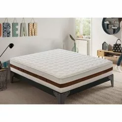 ILOVESLEEP Matelas 80x200 à Mémoire De Forme Ergothérapie 29 Cm épaisseur Avec 5 Cm De Mémoire Modèle Premium