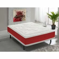 ILOVESLEEP Matelas 80x200 à Mémoire De Forme Ergothérapie 25 Cm épaisseur Avec 5 Cm De Mémoire Modèle Prestige