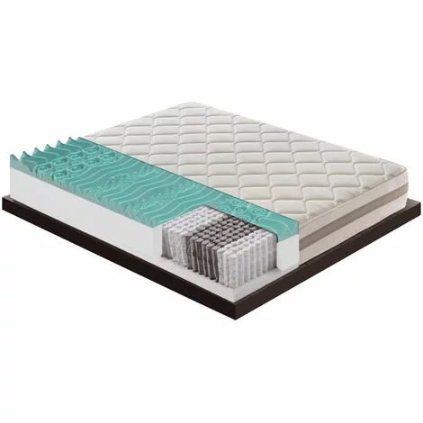 ILOVESLEEP Matelas 90x190 à Ressorts Ensachés - Mémoire De Forme - Avec 9 Zones Différentes 2 ILOVESLEEP Matelas 90x190 à Ressorts Ensachés - Mémoire De Forme - Avec 9 Zones Différentes – Image 2