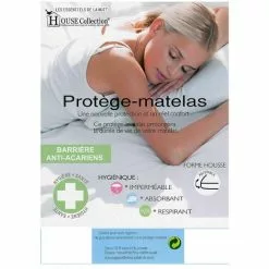 KING OF DREAMS Matelas Latex 75 Kg/m3 + Mousse 35 Kg/m3 HR 160x200 X 21 Cm + Oreiller Visco + Alèse Accueil Moelleux Soutien Ferme - 7 Zones De Confort -Matelas Boutique 16621969 4