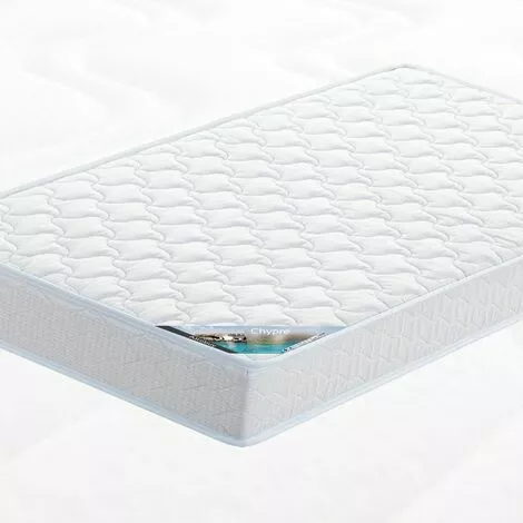 ALTOBUY CHYPRE - Matelas Mousse 160x200cm Epaisseur 16cm - Blanc 1 ALTOBUY CHYPRE - Matelas Mousse 160x200cm Epaisseur 16cm - Blanc