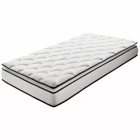 SOFAREVA Matelas Buckingham Empereur | Sur-matelas Integre | 7 Zones | 60x120cm | Epaisseur 22cm | Mousse Memoire De Forme | - GRIS 2 SOFAREVA Matelas Buckingham Empereur | Sur-matelas Integre | 7 Zones | 60x120cm | Epaisseur 22cm | Mousse Memoire De Forme | - GRIS – Image 2