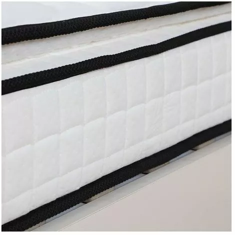 SOFAREVA Matelas Buckingham Empereur | Sur-matelas Integre | 7 Zones | 60x120cm | Epaisseur 22cm | Mousse Memoire De Forme | - GRIS 4 SOFAREVA Matelas Buckingham Empereur | Sur-matelas Integre | 7 Zones | 60x120cm | Epaisseur 22cm | Mousse Memoire De Forme | - GRIS – Image 4