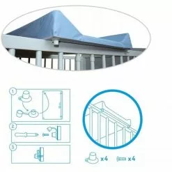 TEGA BABY Matelas Plan à Langer Luxe Pour Bébé 48 X 70 Cm Blanc Lapin - Blanc -Matelas Boutique 18149955 3