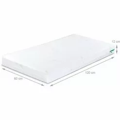 SENSILLO Matelas Enfant à Mémoire De Forme Avec Housse à L'aloe Vera 120X60 6 SENSILLO Matelas Enfant à Mémoire De Forme Avec Housse à L'aloe Vera 120X60 -Matelas Boutique 18165441 3