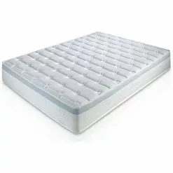 Matelas à Mémoire De Forme Feran Ice 135x190.22cm épaisseur Marckonfort  - BLANC