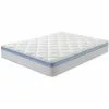 MARCKONFORT Matelas à Mémoire De Forme Gel Active 150x190. 25 Cm D'épaisseur - BLANC