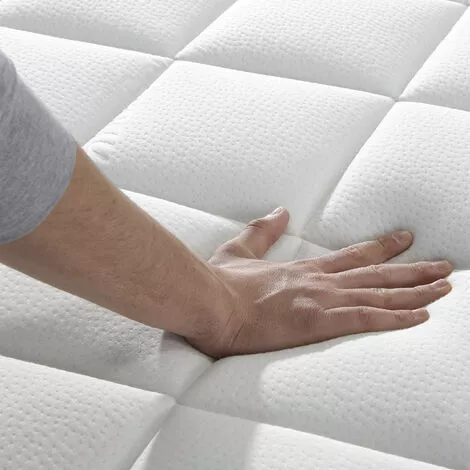 MARCKONFORT Matelas à Mémoire De Forme Gel Active 150x190. 25 Cm D'épaisseur - BLANC 3 MARCKONFORT Matelas à Mémoire De Forme Gel Active 150x190. 25 Cm D'épaisseur - BLANC – Image 3