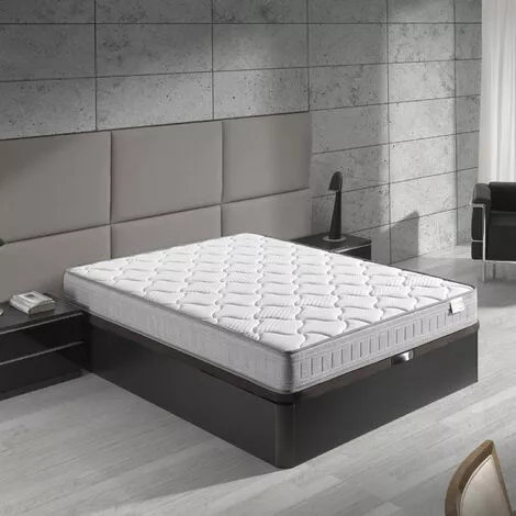 Matelas à Mémoire De Forme París 60x120.18 Cm épaisseur Marckonfort - BLANC 2 Matelas à Mémoire De Forme París 60x120.18 Cm épaisseur Marckonfort - BLANC – Image 2