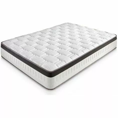 Matelas à Mémoire De Forme Supreme 90x190. 27cm épaisseur Marckonfort - BLANC 1 Matelas à Mémoire De Forme Supreme 90x190. 27cm épaisseur Marckonfort - BLANC