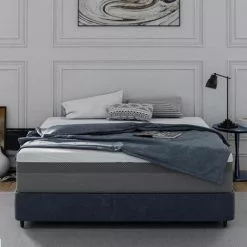 MOBILIER DECO HYBRID - Matelas HYBRID 140 X 190 Cm Avec Ressorts Ensachés Et Mousse Mémoire De Forme épaisseur 26 Cm - Blanc 7 MOBILIER DECO HYBRID - Matelas HYBRID 140 X 190 Cm Avec Ressorts Ensachés Et Mousse Mémoire De Forme épaisseur 26 Cm - Blanc -Matelas Boutique 18396930 3