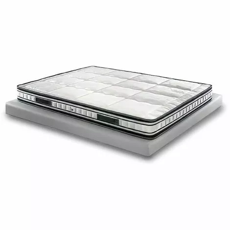 MOBILIER DECO SLEEP - Matelas Elite Confort 140x190 - Blanc 1 MOBILIER DECO SLEEP - Matelas Elite Confort 140x190 - Blanc